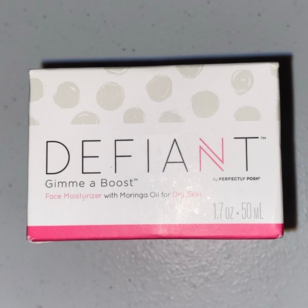 COPY - Perfectly Posh~DEFIANT~Gimme a Boost~Face Moisturizer-Dry Skin New:/Seal…